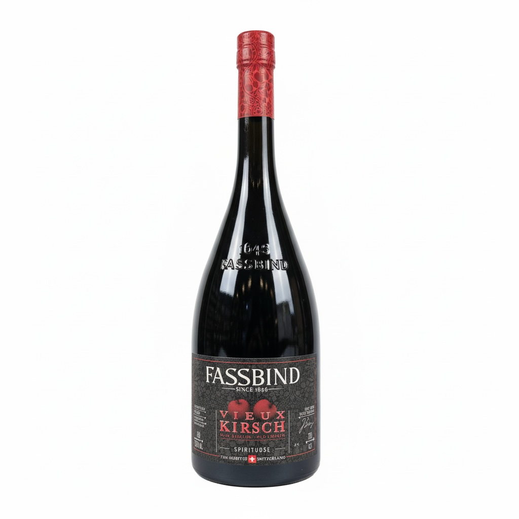Fassbind, Vieux Kirsch Barrique, Suisse, 0.70 Eau-de-vie 40.0°