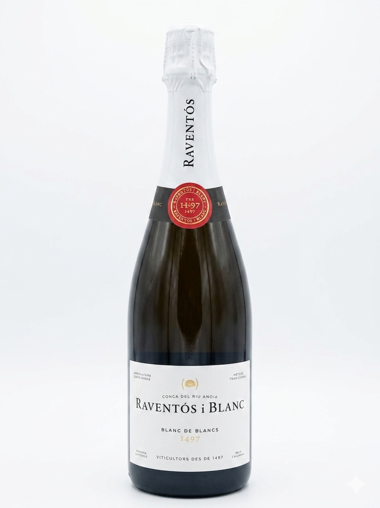 Raventos i Blanc, Blanc De Blancs, 2024, Conca del Riu Anoia, Espagne, 0.75 Effervescent