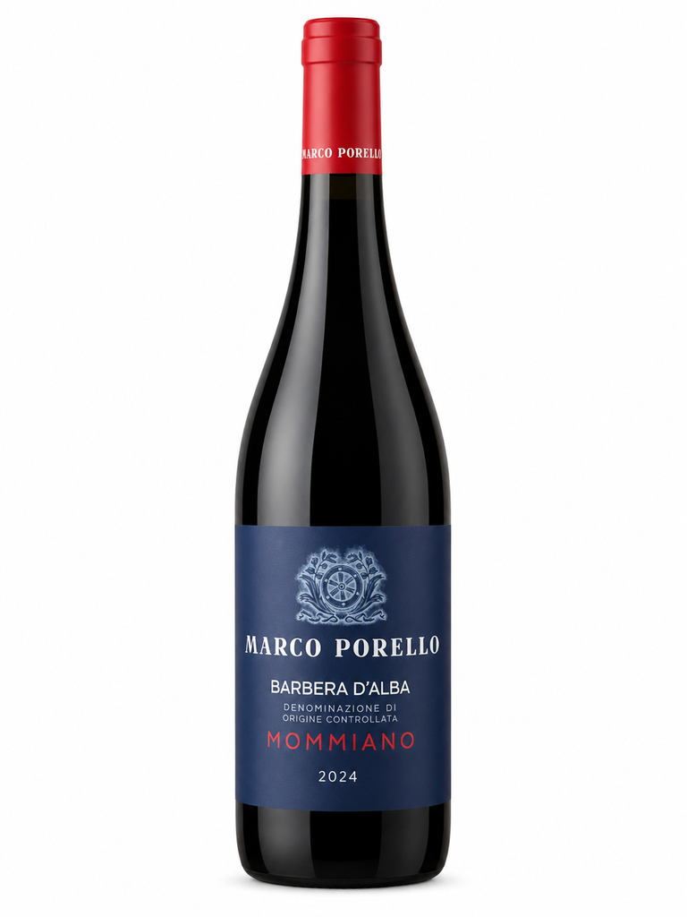 Marco Porello, Mommiano, 2025, Barbera D'Alba, Italie, 0.75 Rouge