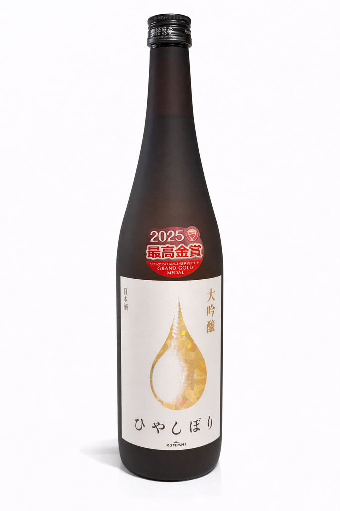 Konishi, Gold, Saké, Japon, 0.72 Saké 15.5°