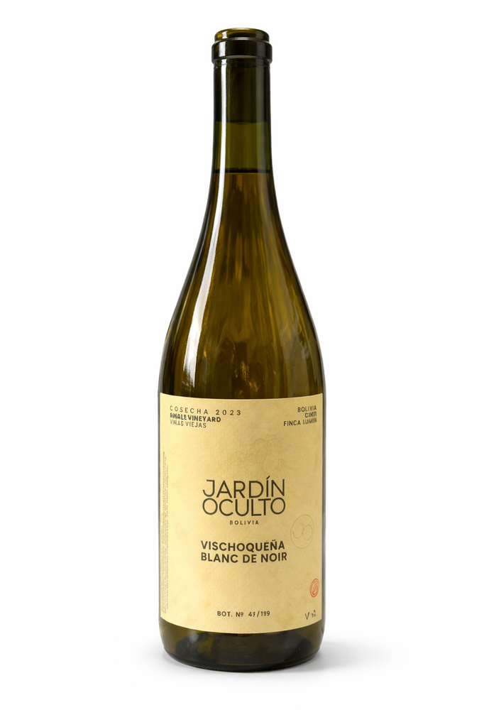 Jardin Oculto, Vischoqueña - Blanc de Noir, 2023, Bolivie, 0.75 Blanc
