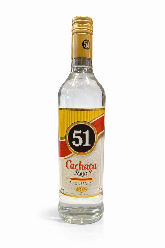 51, N.V., Cachaça, Brésil, 0.70 Rhum/Rum/Ron